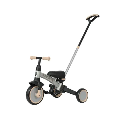 Qplay STAGER Silver Foldable Evolution Tricycle
