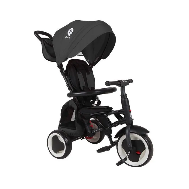 Qplay Rito PLUS Folding Tricycle Black