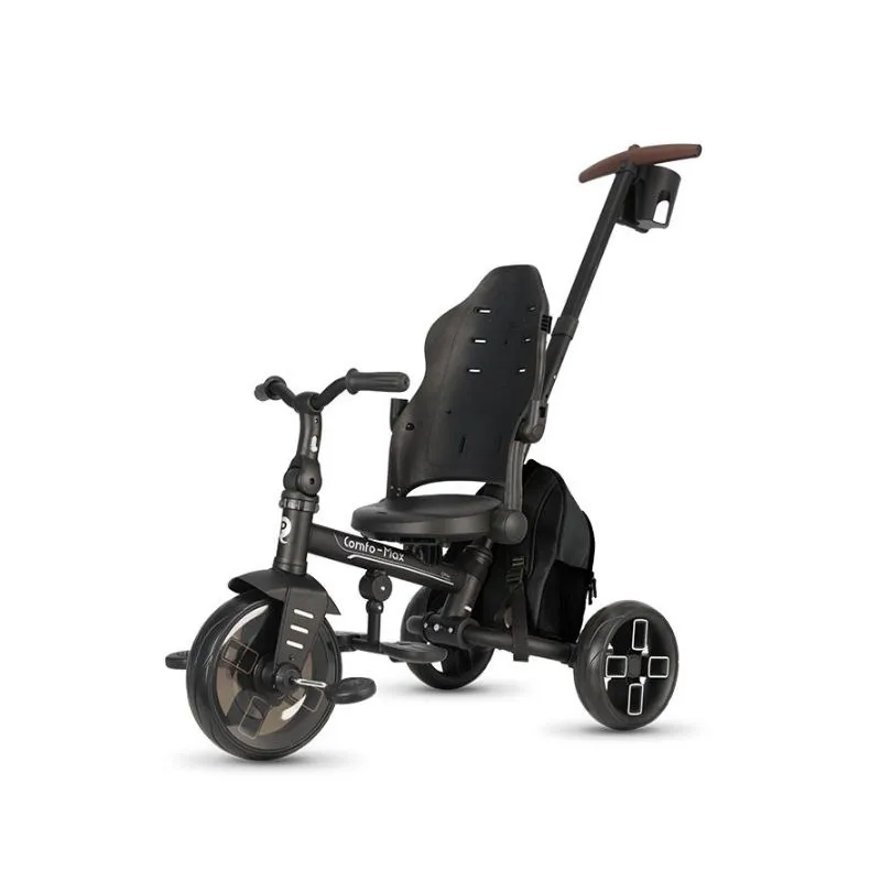 Qplay Comfo Max Ultra-Foldable Tricycle Black