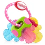 Nuby Icy Bite Keys Teether Toy Pink