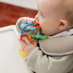Nuby Icy Bite Keys Teether Toy Pink