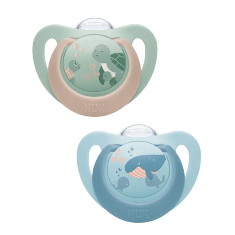 NUK First Choice soother Turtle/Whale 18-36 months