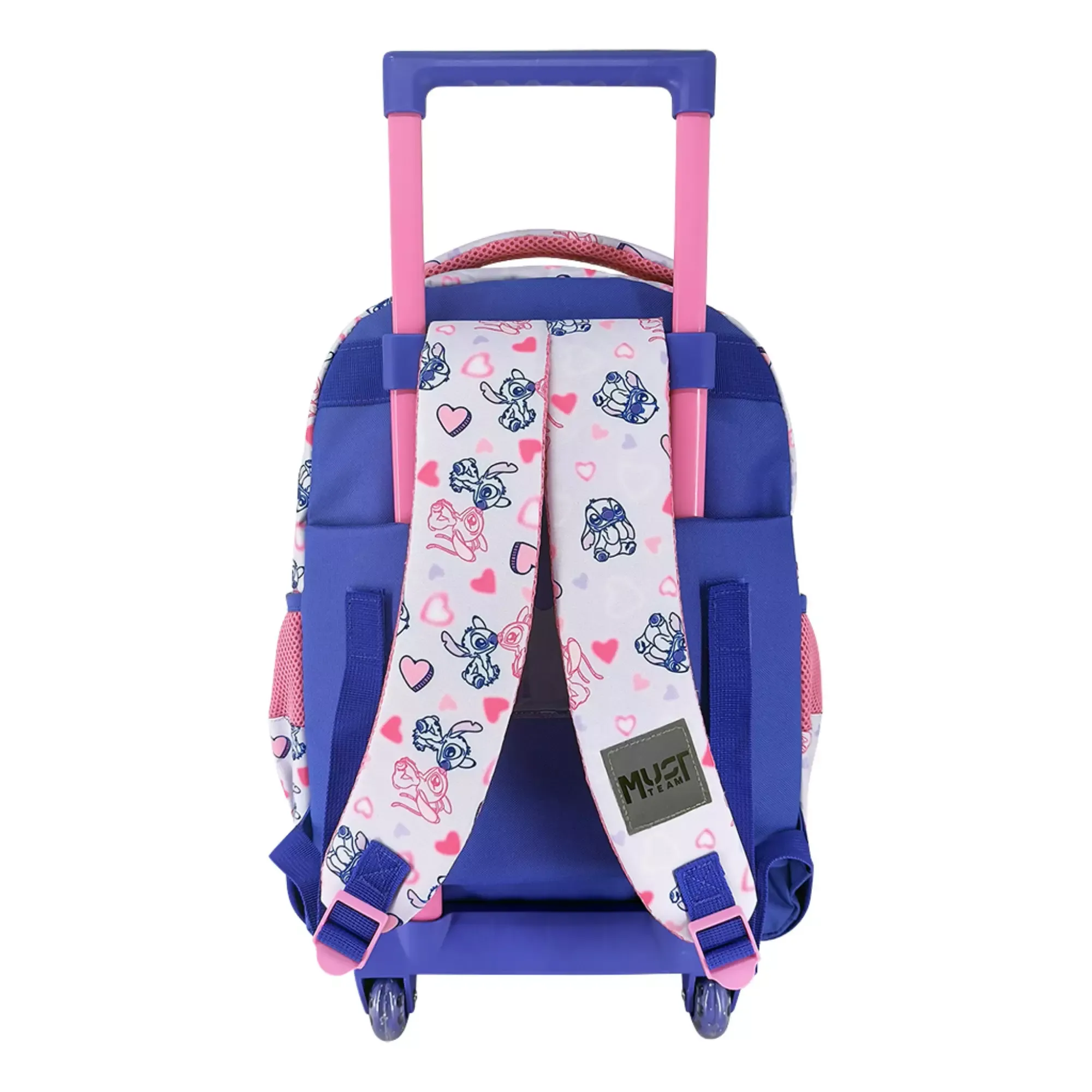 School Trolley Bag Elementary Disney Stitch- Angel Ohana Must Team