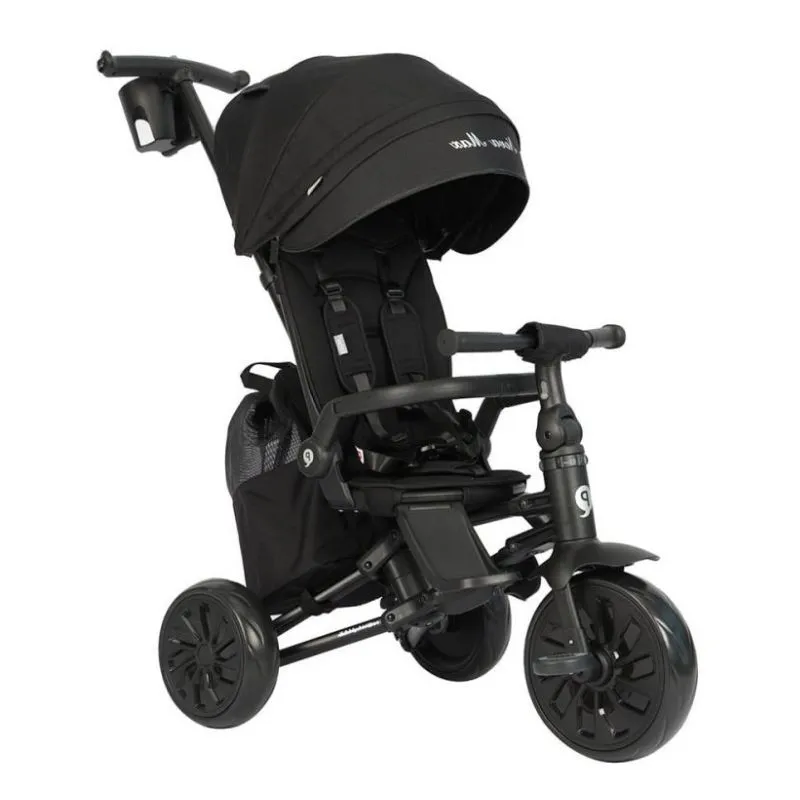 QPlay Tricycle 6in1 Nova Max - Black