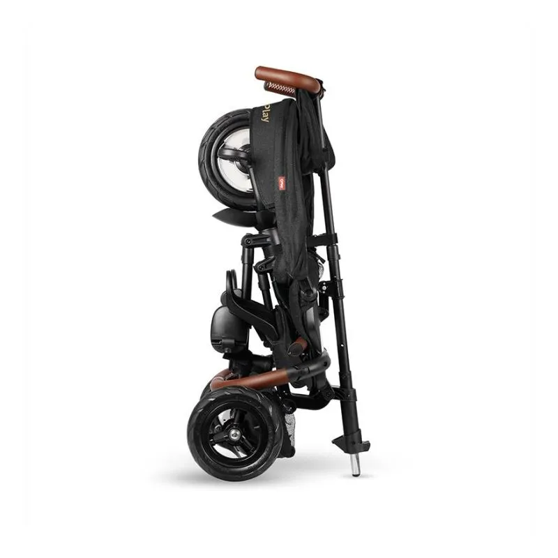 Qplay Rito Deluxe Folding Tricycle Black