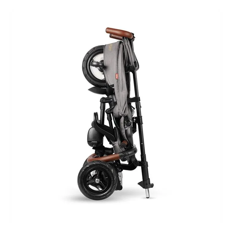 Qplay Rito Deluxe Folding Tricycle Grey