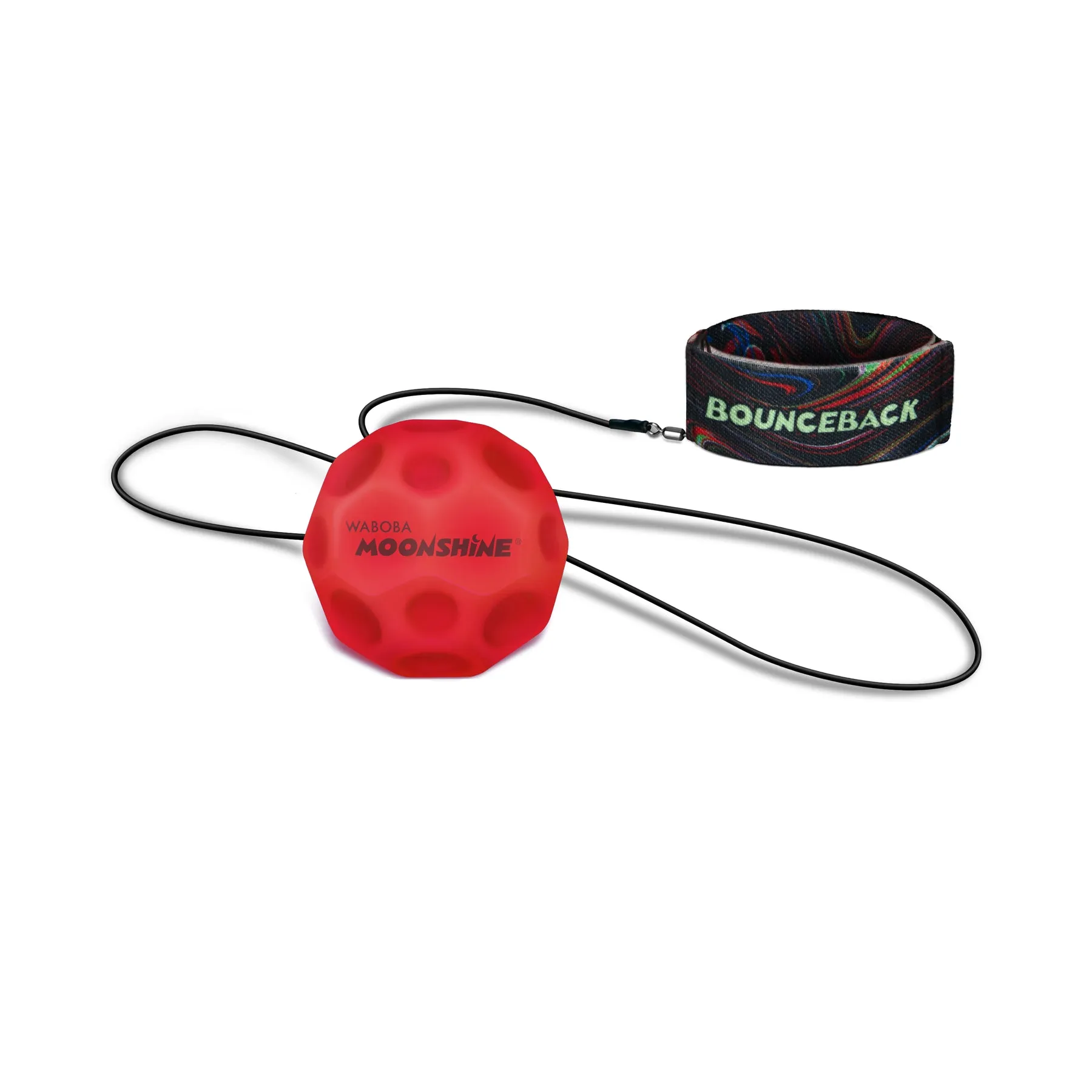 Waboba Led Bounceback x Moonshine , Red