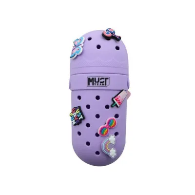 Silicone Case Upright 4 Designs Crocs Must Team , Purple