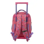 School Trolley Bag Elementary Must Team Blue Hair Girl 3 Compartments