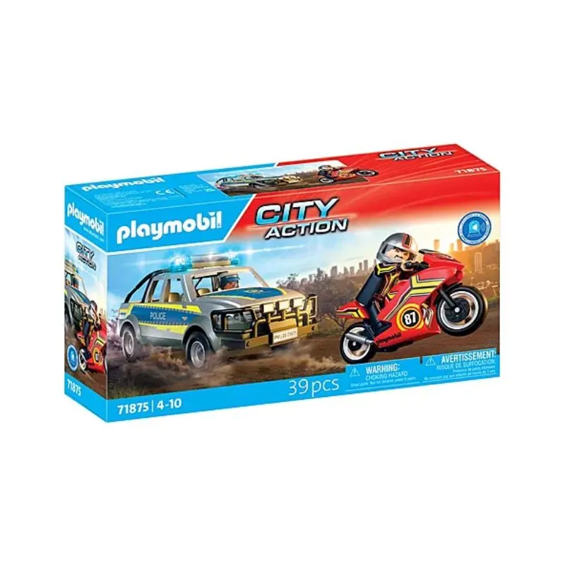 Playmobil Police Chase with Pick-Up Truck