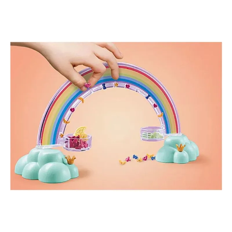 Playmobil Pegasus with Rainbow in the Clouds