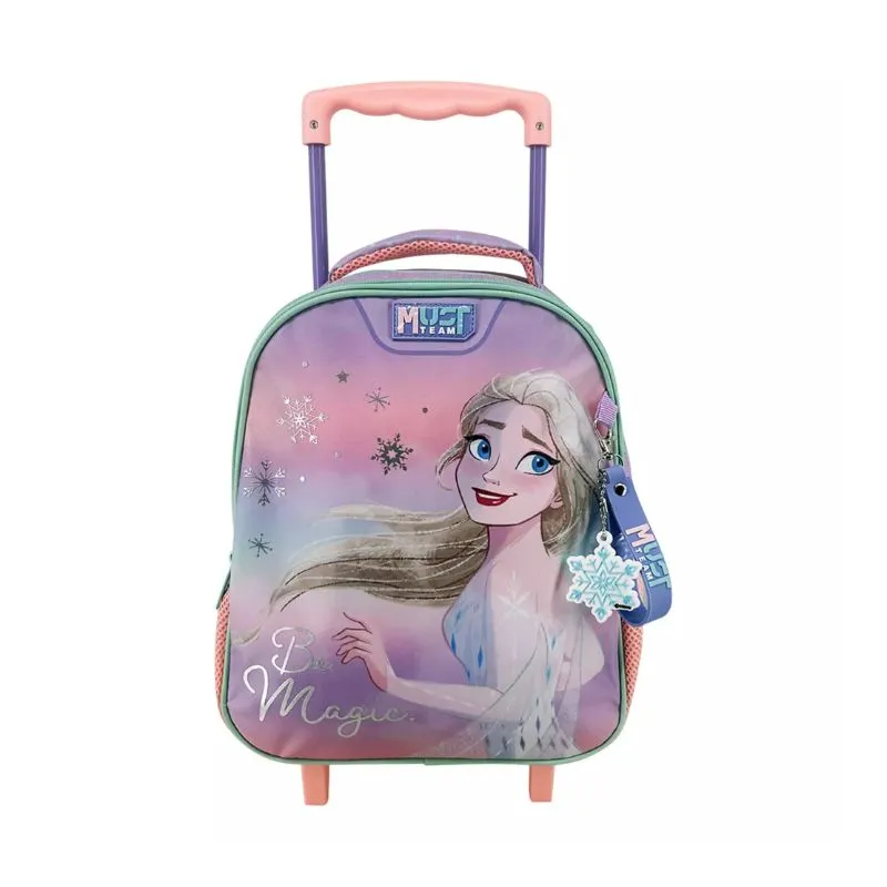 School Trolley Bag Kindergarten Disney Frozen Be Magical Must Team