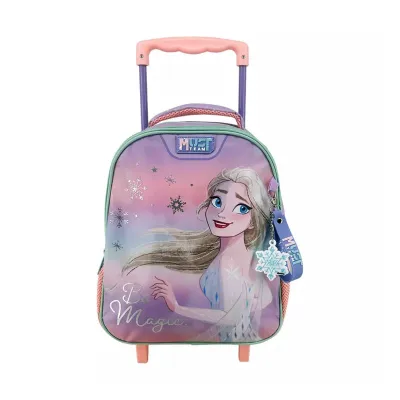 School Trolley Bag Kindergarten Disney Frozen Be Magical Must Team