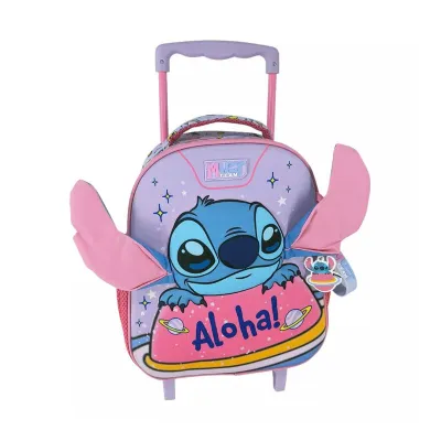 School Trolley Bag Kindergarten Disney Stitch Aloha Must Team