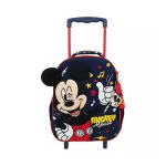 School Trolley Bag Kindergarten Disney Mickey Mouse Blue Must Team