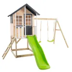 TP Bluebell Cottage with Deck , Slide and Double Swing