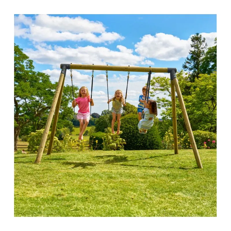 TP Anemone swing set with 2 face-to-face swings 190 cm high