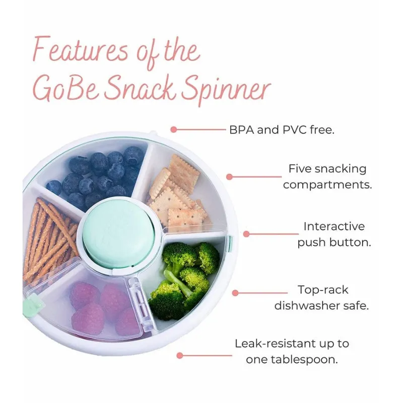 GoBe Snack Spinner Flip Taro Purple