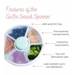 GoBe Snack Spinner Flip Taro Purple