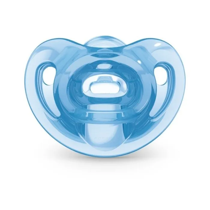 NUK Sensitive Silicone Pacifier pink 0-6m