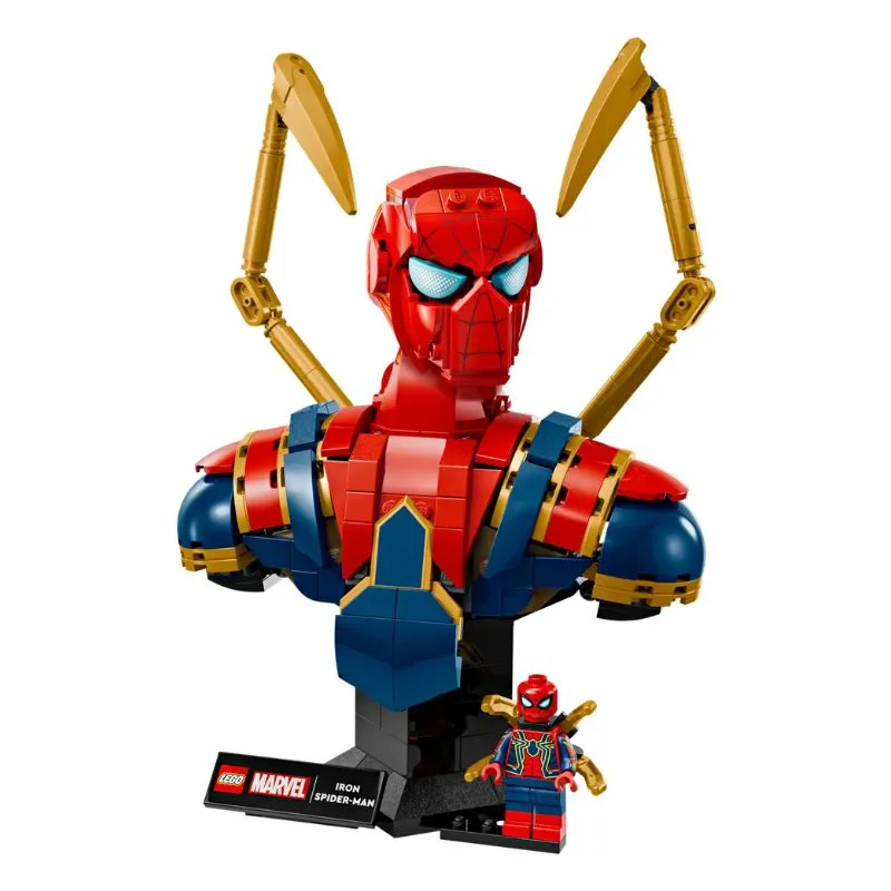 Lego Marvel Iron Spider-Man Bust
