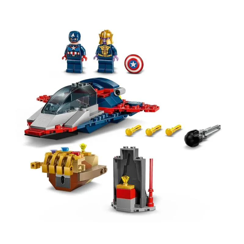 Lego Marvel Captain America Vs Thanos