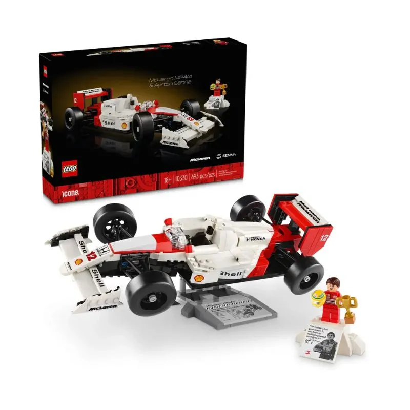LEGO Icons: McLaren MP4/4 & Ayrton Senna (10330)