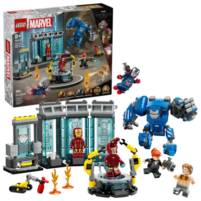 Lego Super Heroes Marvel - Iron Man's Laboratory: Hall of Armor