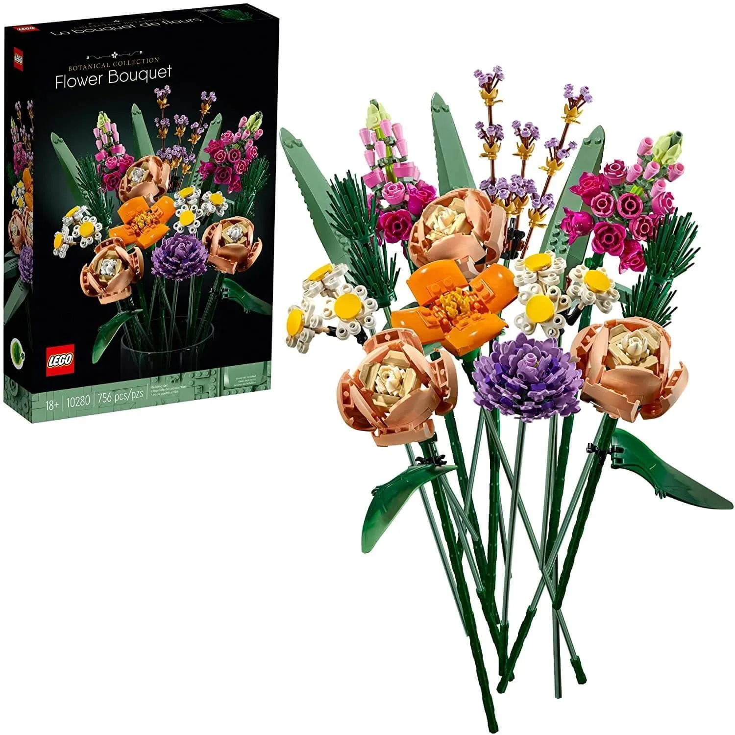 Lego Botanicals  Flower Bouquet Building Kit