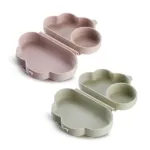 Tommee Tippee - EasiStick Silicone Foldable Plate with Suction Base Green
