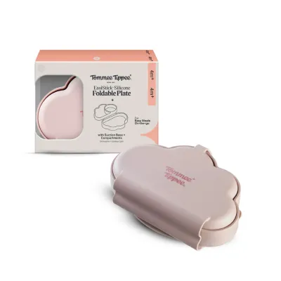 Tommee Tippee - EasiStick Silicone Foldable Plate with Suction Base