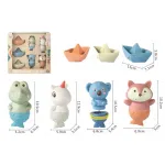 Infinity Toys Wheat straw & soft educational toys set （7PCS）