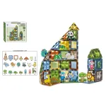 Infinity Toys Magic Magnetic Blocks – Animal Paradise” and contains 82 pieces.