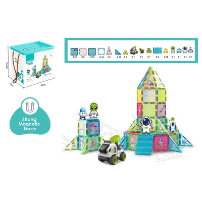Infinity Toys 7.5CM Magnetic blocks (Space) (96PCS)