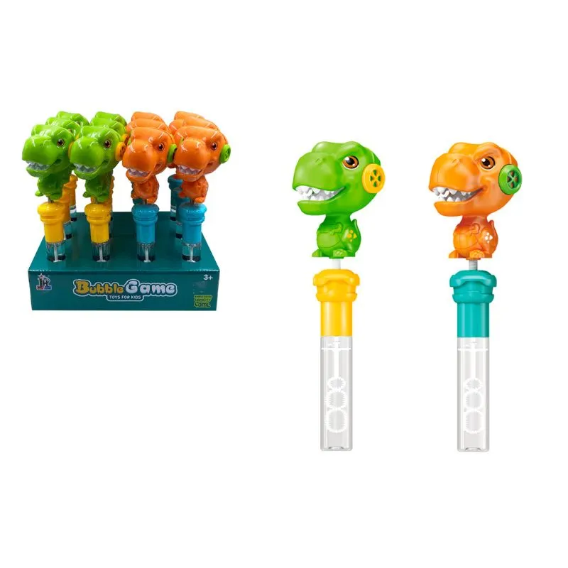 Infinity Toys Dinosaur bubble wand  (40ml)