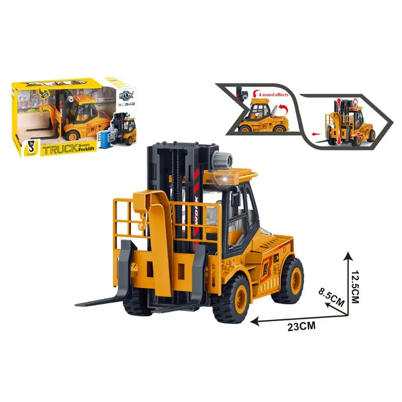 Infinity Toys 1:43 Friction power truck with light and sound