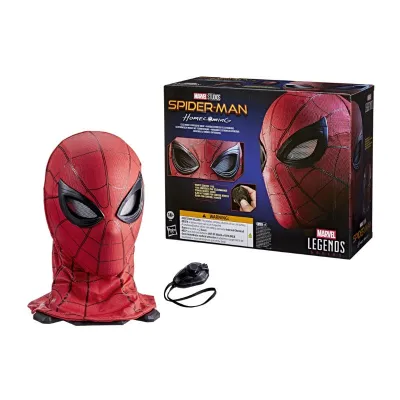 Marvel Legends Spiderman Homecoming Premium Electronic Expressive Role Play Mask