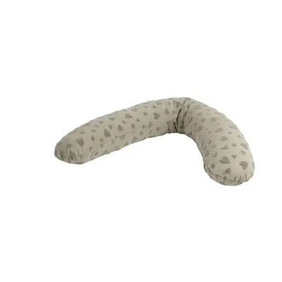 FreeON nursing pillow Hearts Green