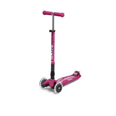 Maxi Micro Deluxe Berry Red FOLDABLE LED