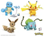 MEGA Pokémon Building Toy Kit With 1 Action Figure And Accessory For Kids