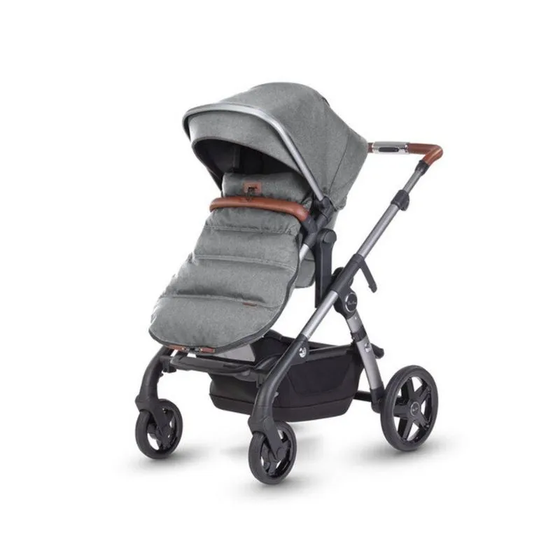 Silver Cross Wave Luxury Footmuff - Zinc