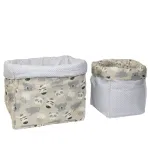 Set storage baskets Panda