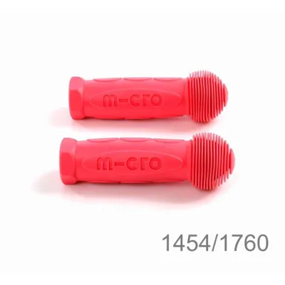 Micro Rubber Handle Grips Coral