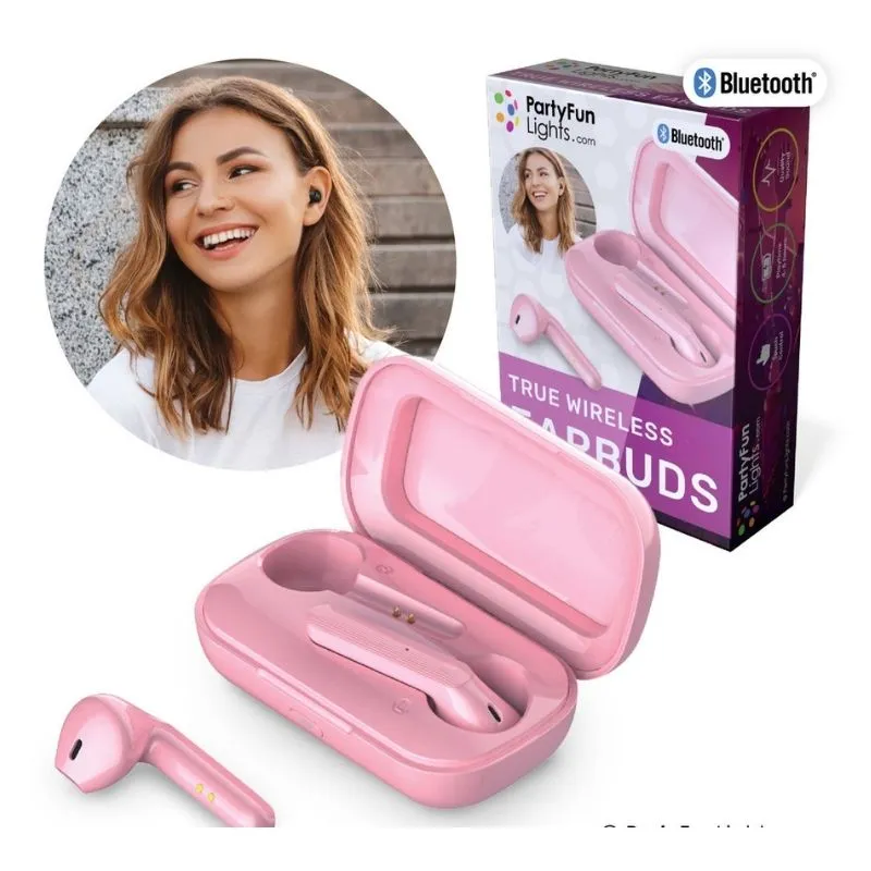 Bluetooth True Wireless Earbuds with Charging Case