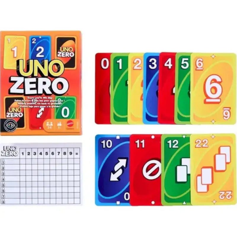 UNO Zero Card Game