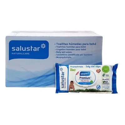 Salustar Baby Zero Wipes (12 boxes)