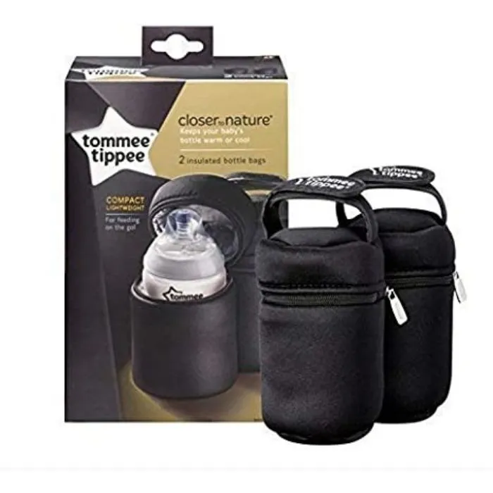 Insulated Bottle Bags - 2 pack