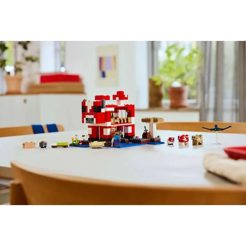 Lego Minecraft The Mooshroom House