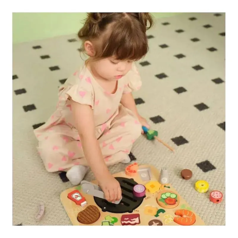 Classic World Toys Wooden Children's Puzzle Wedges