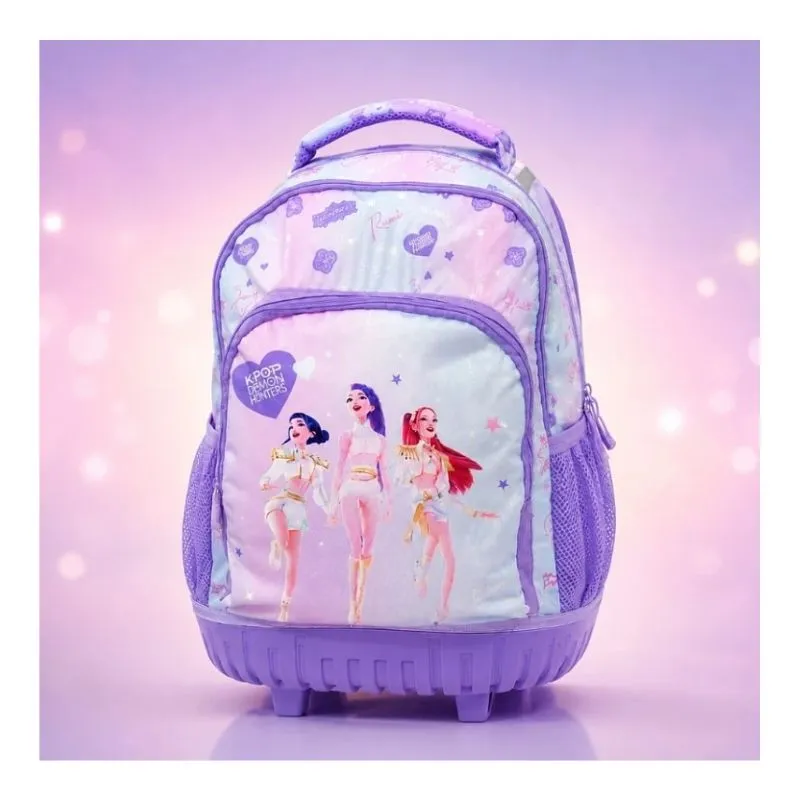 KPop Demon Hunters Trolley School Backpack